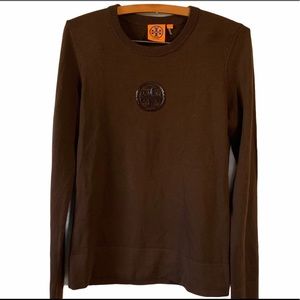 Dark Brown Tory Burch Sweater